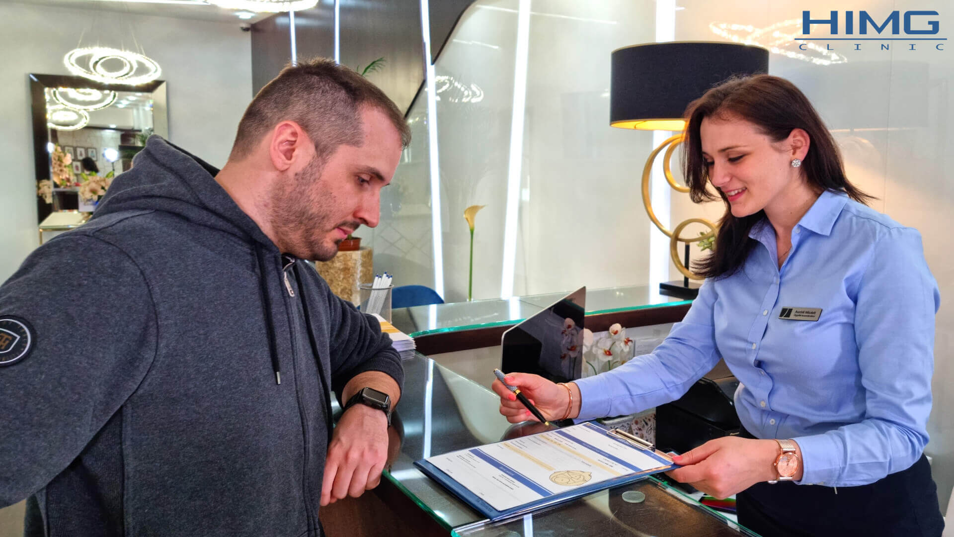 Hajbeültetés menete a HIMG Klinikán Hajbeültetés menete a HIMG Klinikán